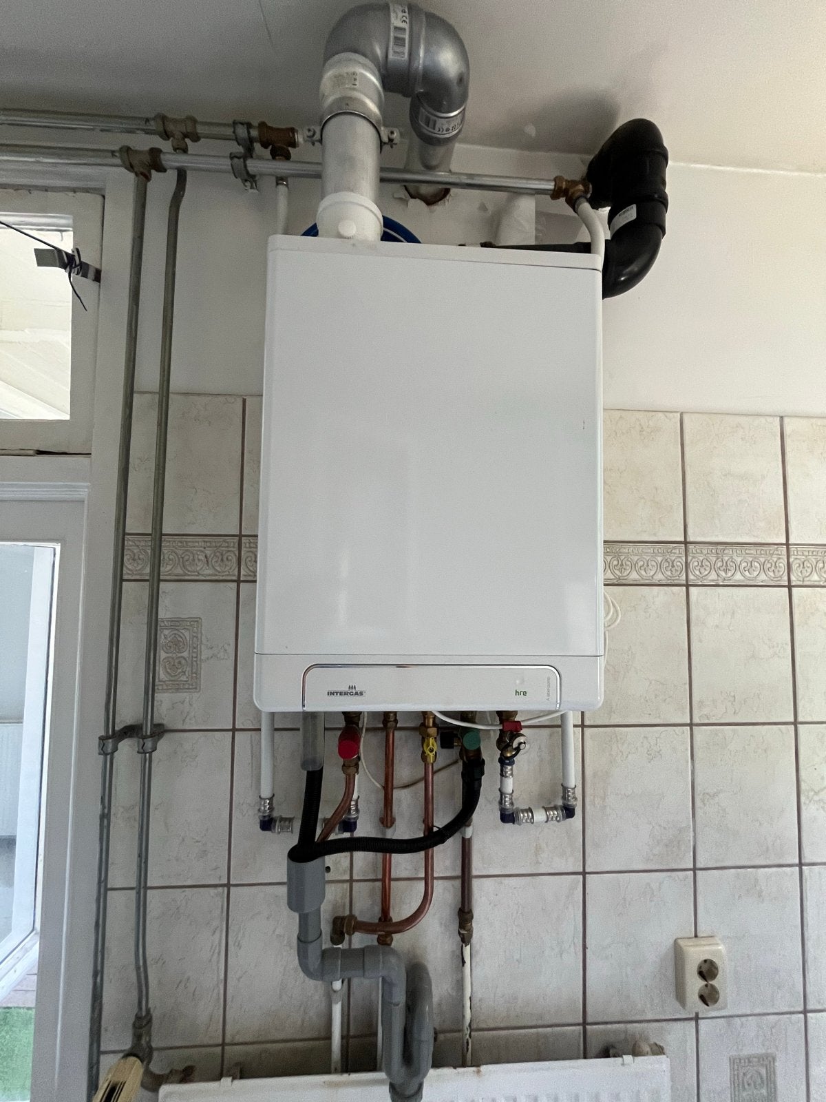 Intergas HRE CV-ketel - Hoog Rendement, Ophalen, Gebruikt, Hoog rendement (Hr), Cv-ketel of Combi-ketel
