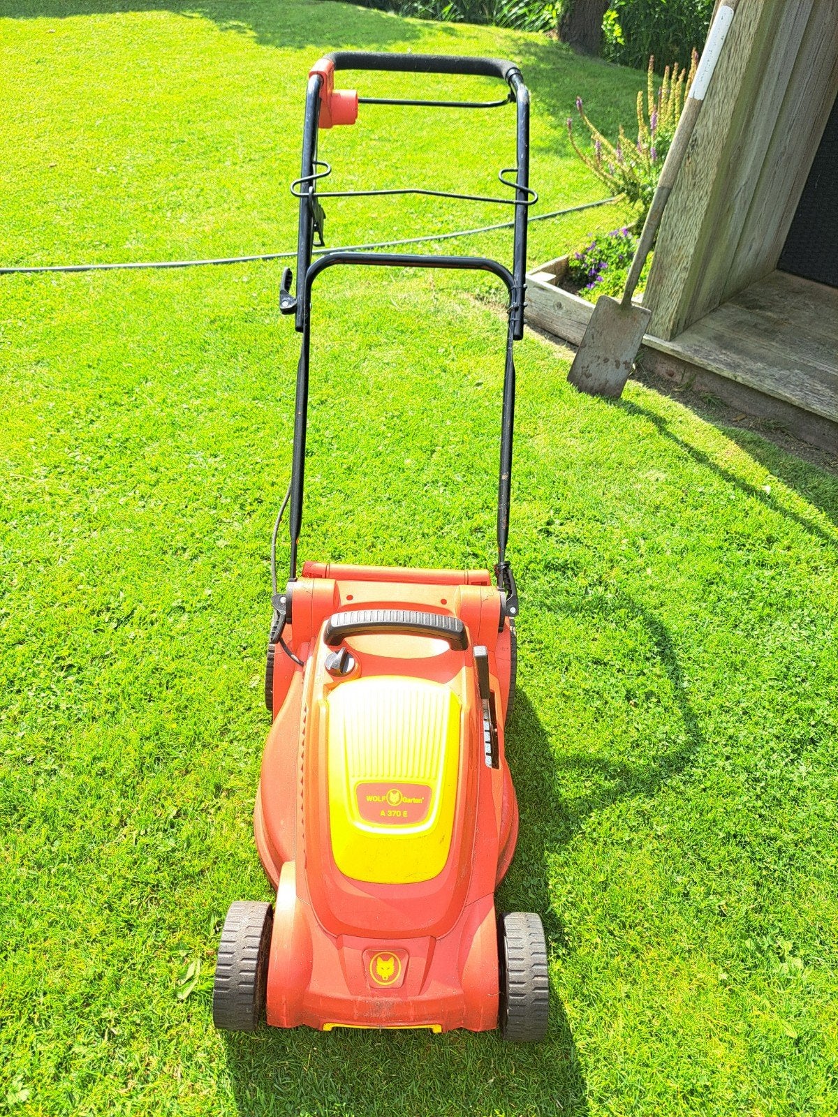 Wolf-Garten A 370 E Elektrische Grasmaaier, Tuin en Terras, Ophalen, Cirkelmaaier, Gebruikt, Elektrische grasmaaier
