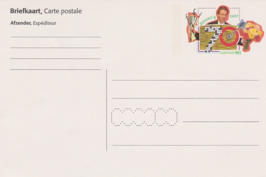 Postwaardestuk - Briefkaart. Geuzendam 374. **, Postzegels en Munten, Ophalen of Verzenden, Briefkaart