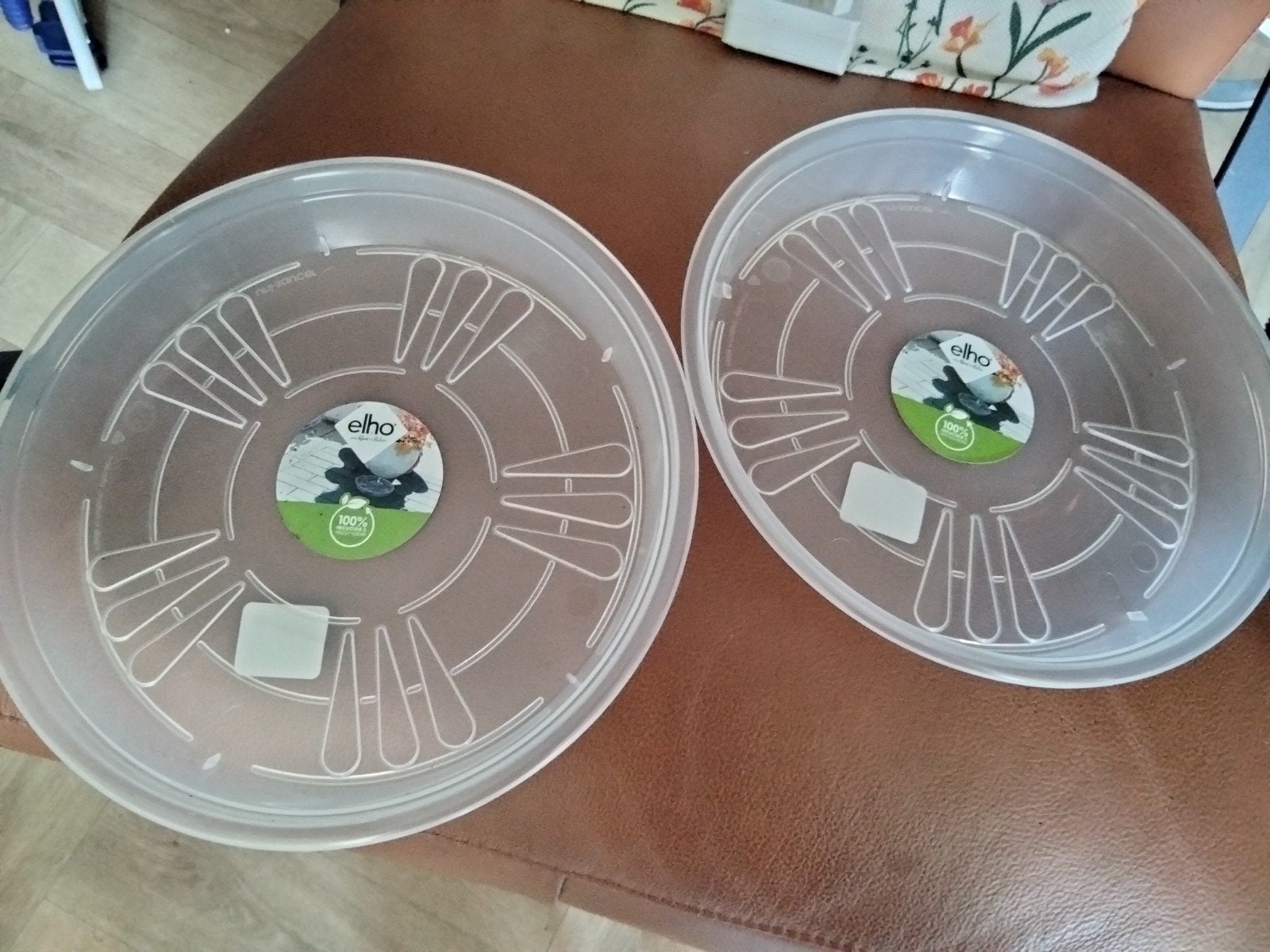 8 Nieuwe Planten Schotels 22 cm en 25 cm, Kunststof, Rond, Nieuw, Ophalen of Verzenden