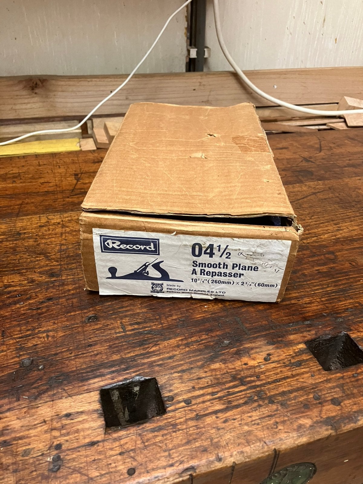 Record No.4,5 meubelmakers blokschaaf, Ophalen of Verzenden