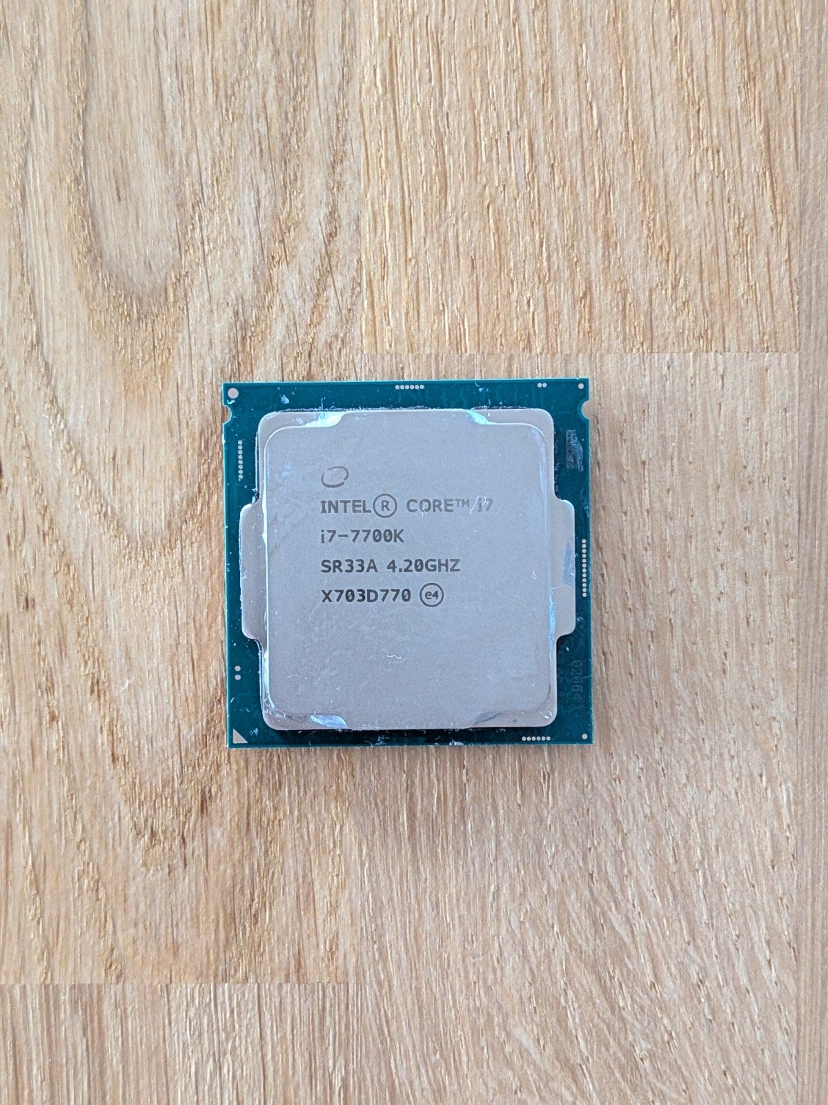 Intel Core i7-7700K Processor 4.20GHz, Computers en Software, Processors, LGA 1151, Gebruikt, 4-core, Ophalen of Verzenden