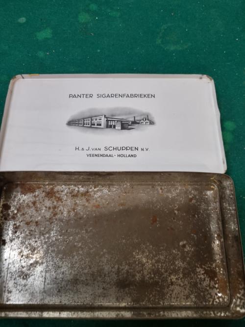 sigarenblik panter senoritas, Ophalen of Verzenden