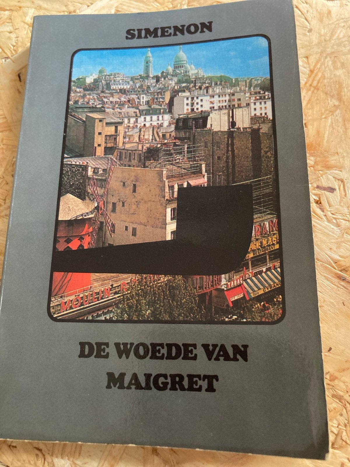 De Woede van Maigret - Simenon (Zwarte Beertjes Detective), Ophalen of Verzenden, Gelezen