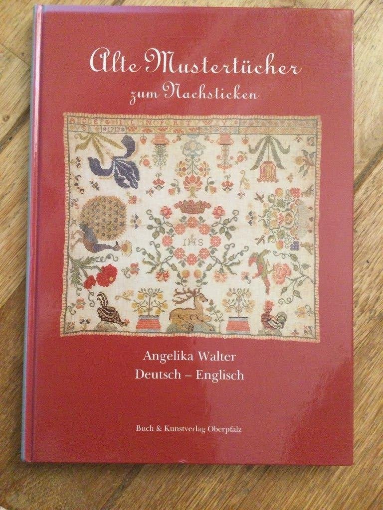 Alte mustertucher: oude merklappen, Ophalen of Verzenden, Zo goed als nieuw, Handborduren, Patroon