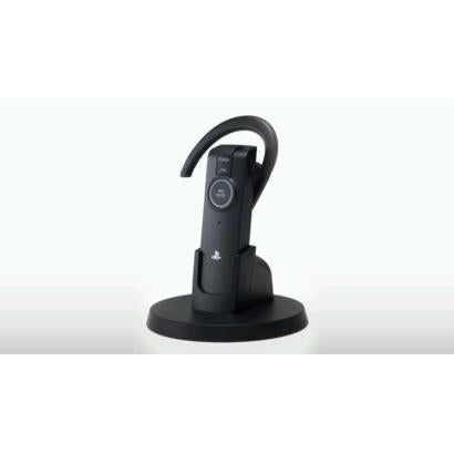 Sony PlayStation 3 Bluetooth Headset met Oplaadstation, Gebruikt, Ophalen of Verzenden, Draadloos, Microfoon