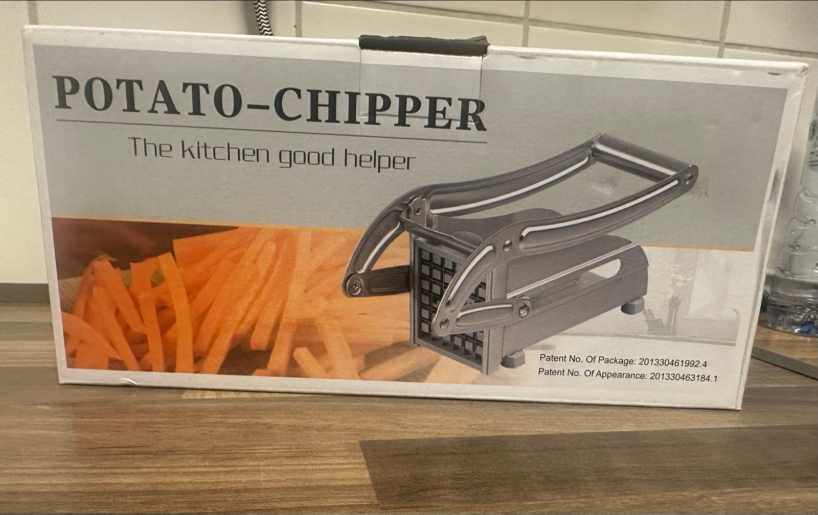 Nieuwe RVS Aardappel- en Frietsnijder - Potato Chipper, Overige typen, Ophalen of Verzenden, Metaal, Overige merken