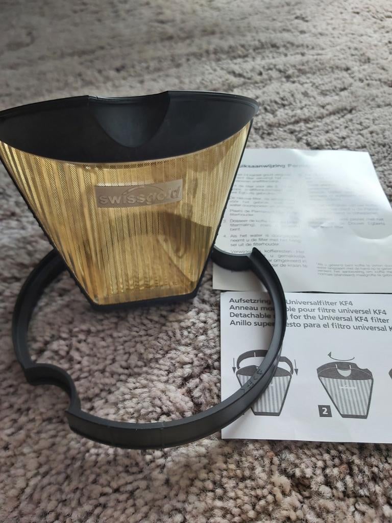 DUURZAME KOFFIEFILTER, Overige typen, Goud, Nieuw, Ophalen of Verzenden