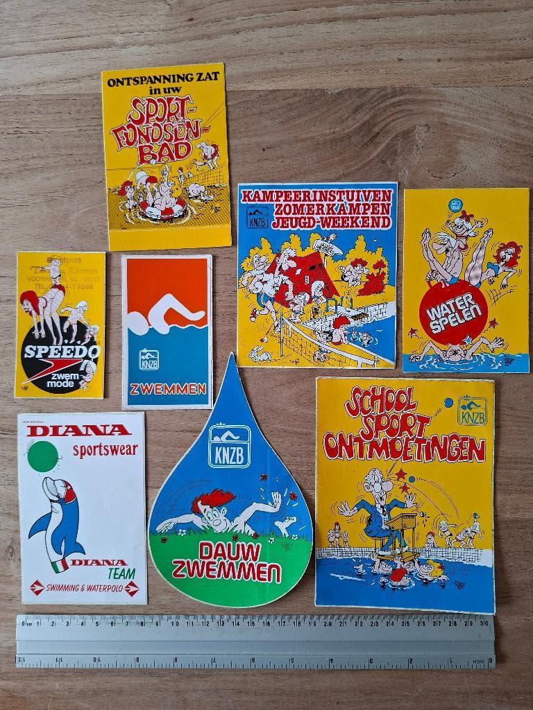 Stickers zwemmen, Ophalen of Verzenden, Zo goed als nieuw, Sport