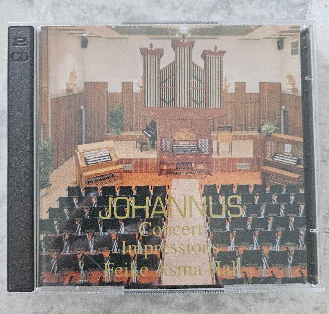 Dubbel-CD Johannus Concert Impressions – Feike Asma Hall (2, Ophalen of Verzenden, Barok, Gebruikt, Overige typen