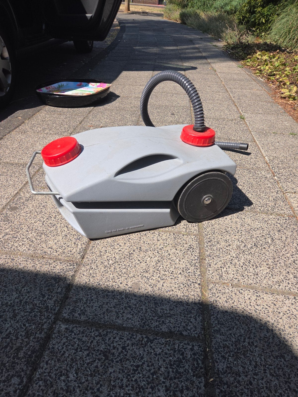 Vuilwatertank voor caravan - Mobiele afvalwatertank, Ophalen of Verzenden, Gebruikt