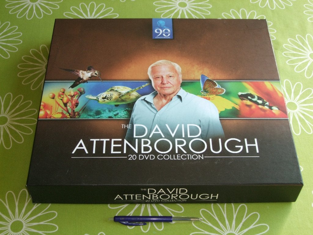 The David Attenborough 20 dvd collection - 90 jaar jubileum, Alle leeftijden, Ophalen of Verzenden, Zo goed als nieuw, Natuur