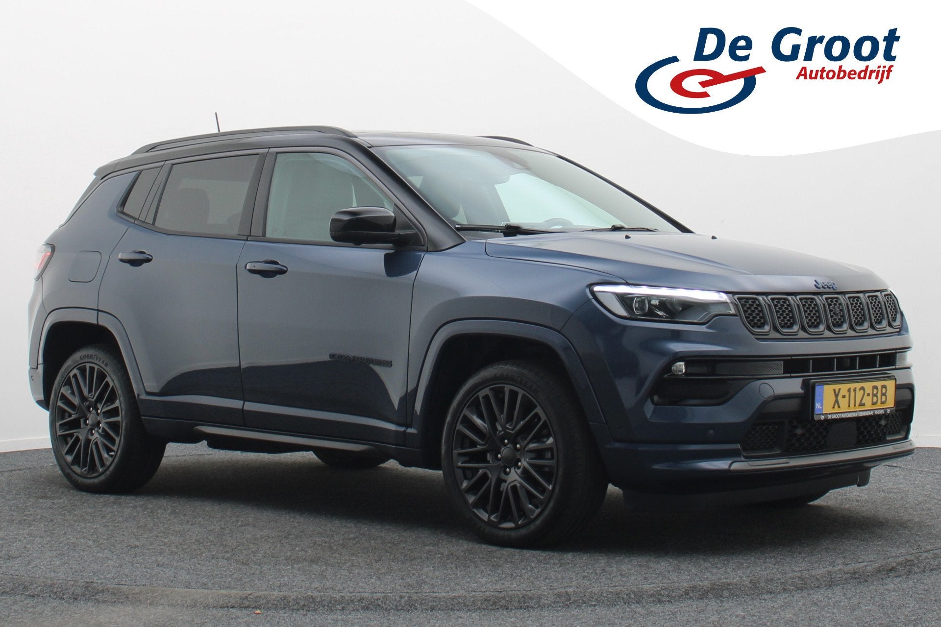 Jeep Compass 4xe 240 Plug-in Hybrid Electric S 360° Camera,, Automaat, 4 cilinders, Blauw, Adaptive Cruise Control
