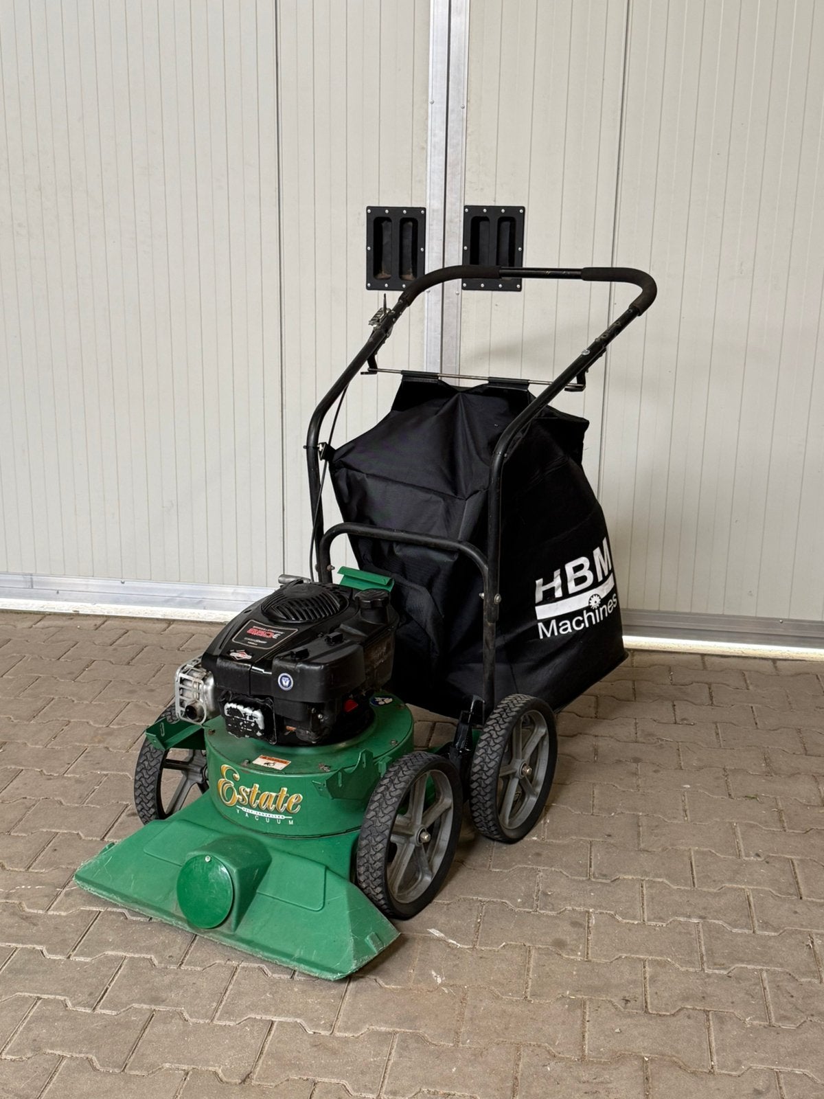 Billy goat bladzuiger met nieuwe opvangzak., Tuin en Terras, Bladblazers, Gebruikt, Benzine, Ophalen