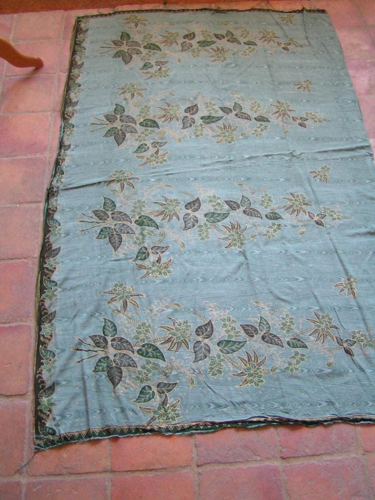 coupon batik nr YY 222, Verzenden, Nieuw, 30 tot 120 cm, Katoen