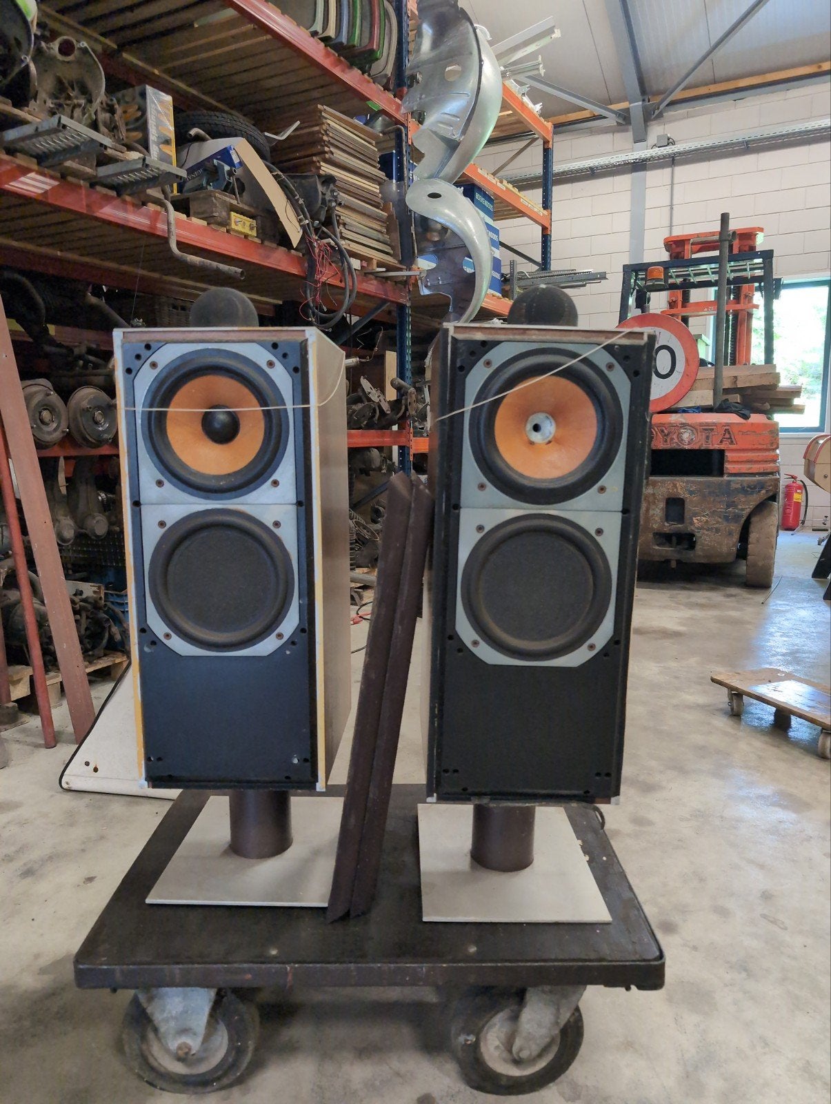 B&W DM7 Speakerset - Klassieke Luidsprekers voor Liefhebbers, Ophalen, Gebruikt, Speakerset, Bowers & Wilkins (B&W)