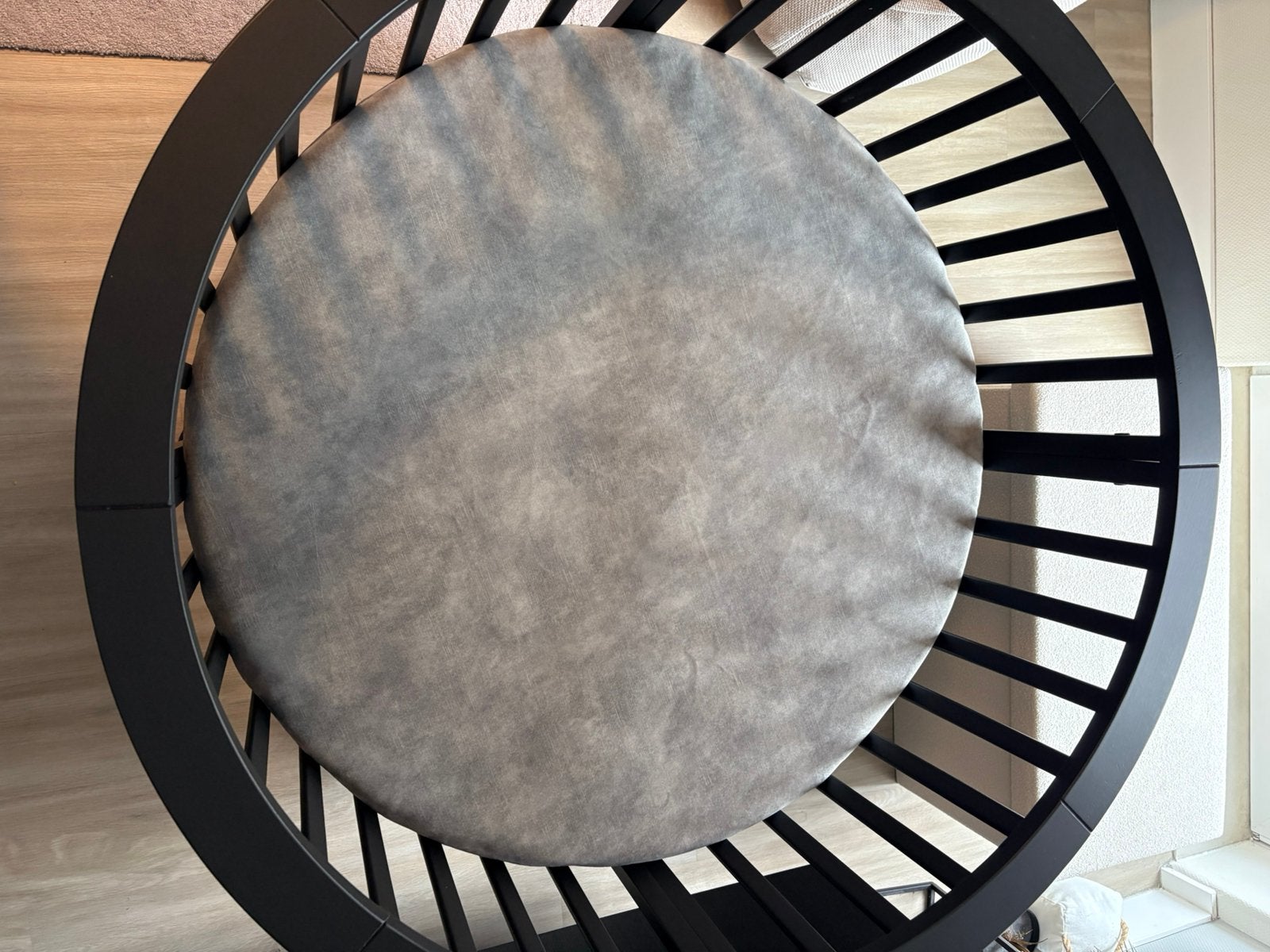 Europe Baby Circa Ronde Box - Zwart inclusief matras (nieuw), Kinderen en Baby's, Ophalen, Zo goed als nieuw, Rond