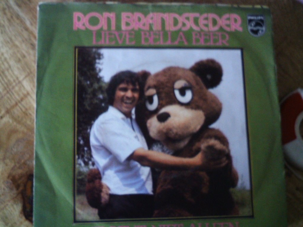 ron brandsteder - lieve bellabeer  18jul, Cd's en Dvd's, 7 inch, Ophalen of Verzenden, Zo goed als nieuw, Fotohoes
