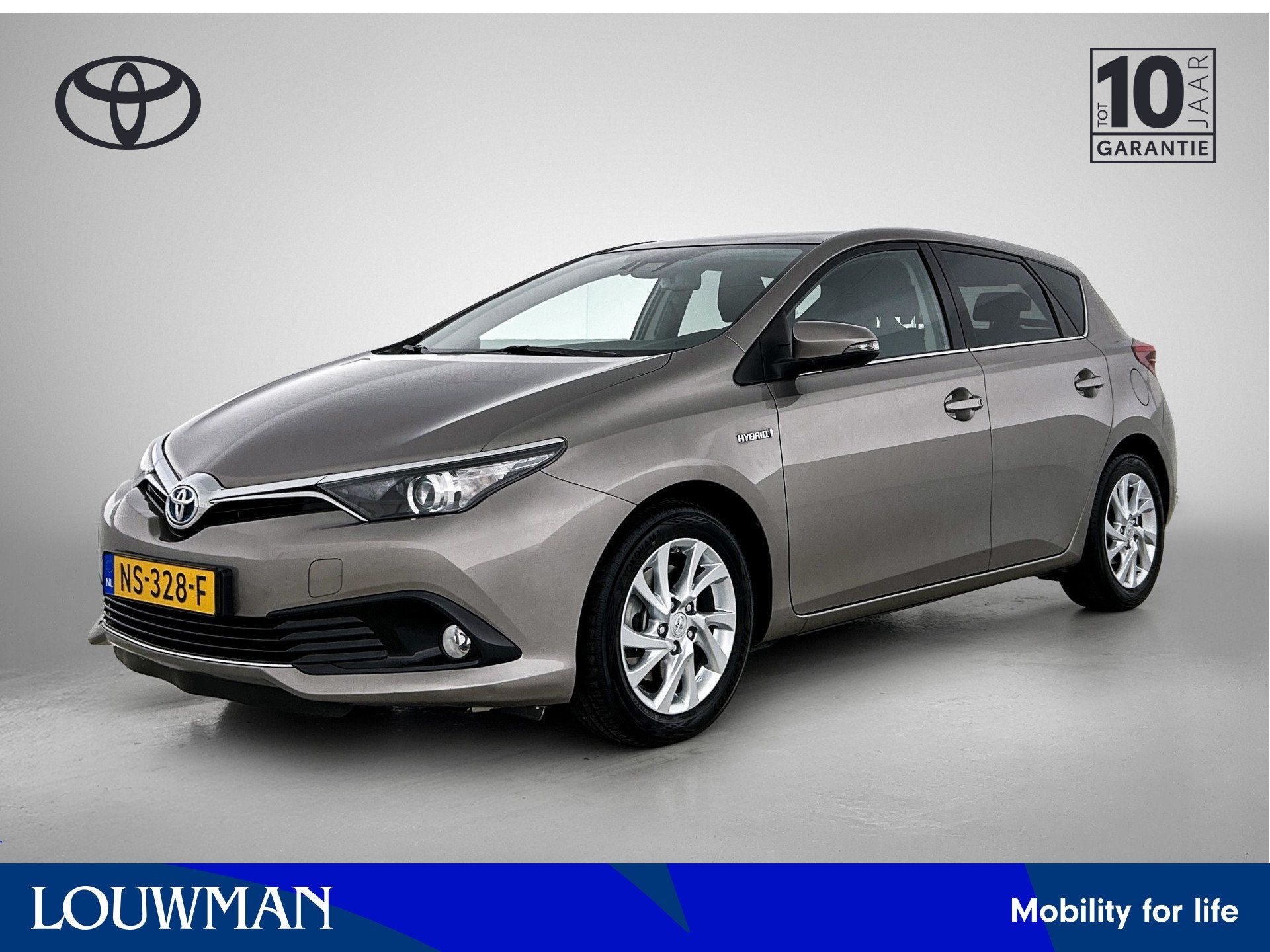 Toyota Auris 1.8 Hybrid Trend (bj 2016, automaat), Auto's, Toyota, 12 maanden, Gebruikt, 4 cilinders, Bedrijf