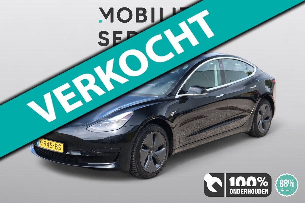 Tesla Model 3 Standard RWD Plus 60 kWh SOH 89% Pano LED Lede, 238 pk, Achterwielaandrijving, Gebruikt, 370 km