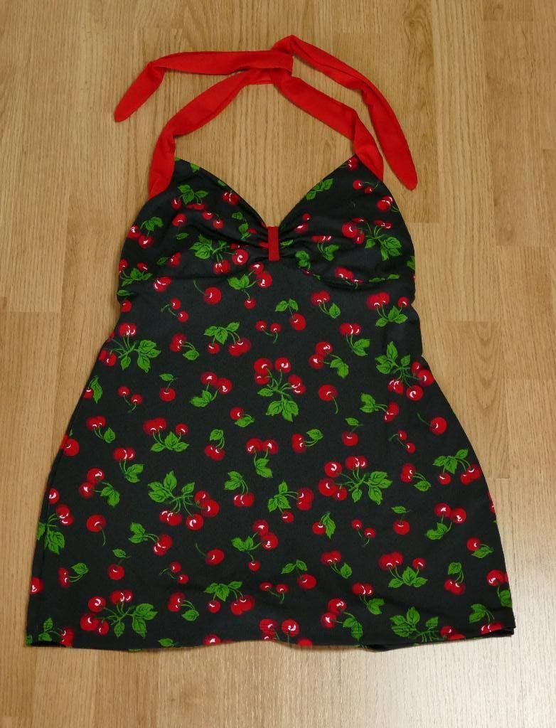 50s retro zwempak | Pinup Couture | 2XL | zwart/rood, Kleding | Dames, Verzenden, Zwart, Pinup Couture, Nieuw