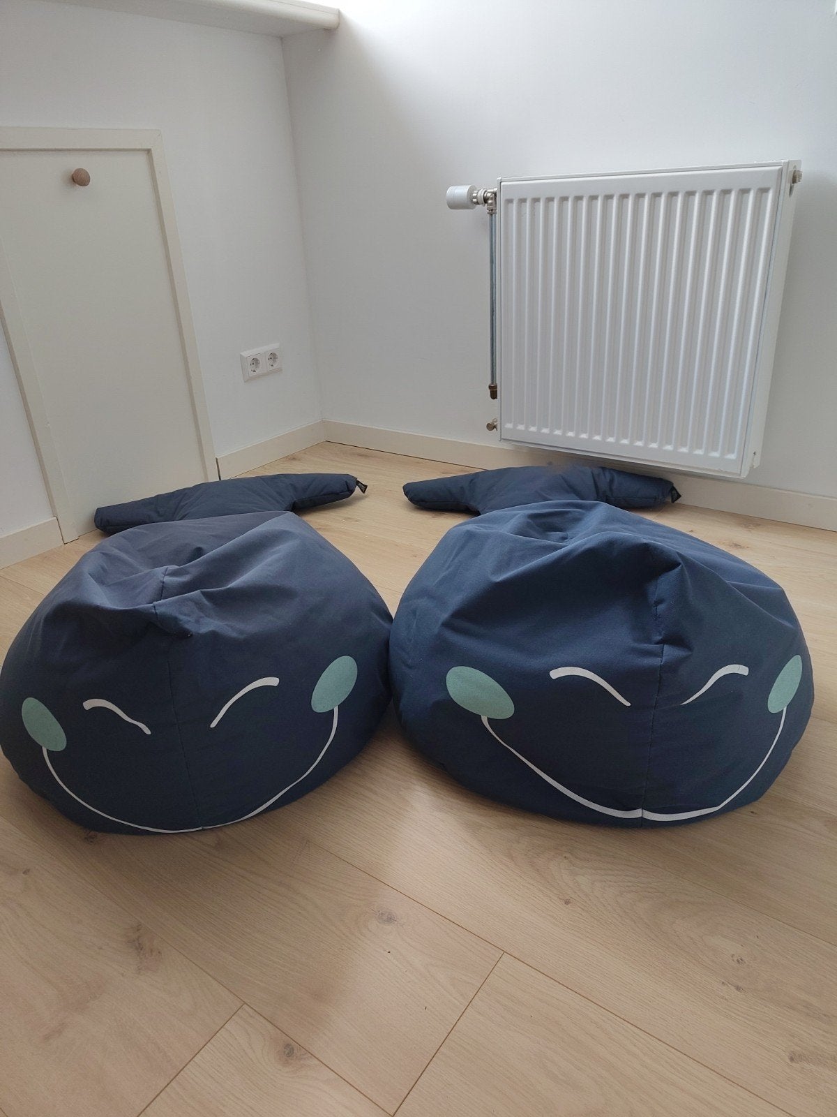 Zitzakken kinderkamer walvis, Ophalen, Wanddecoratie