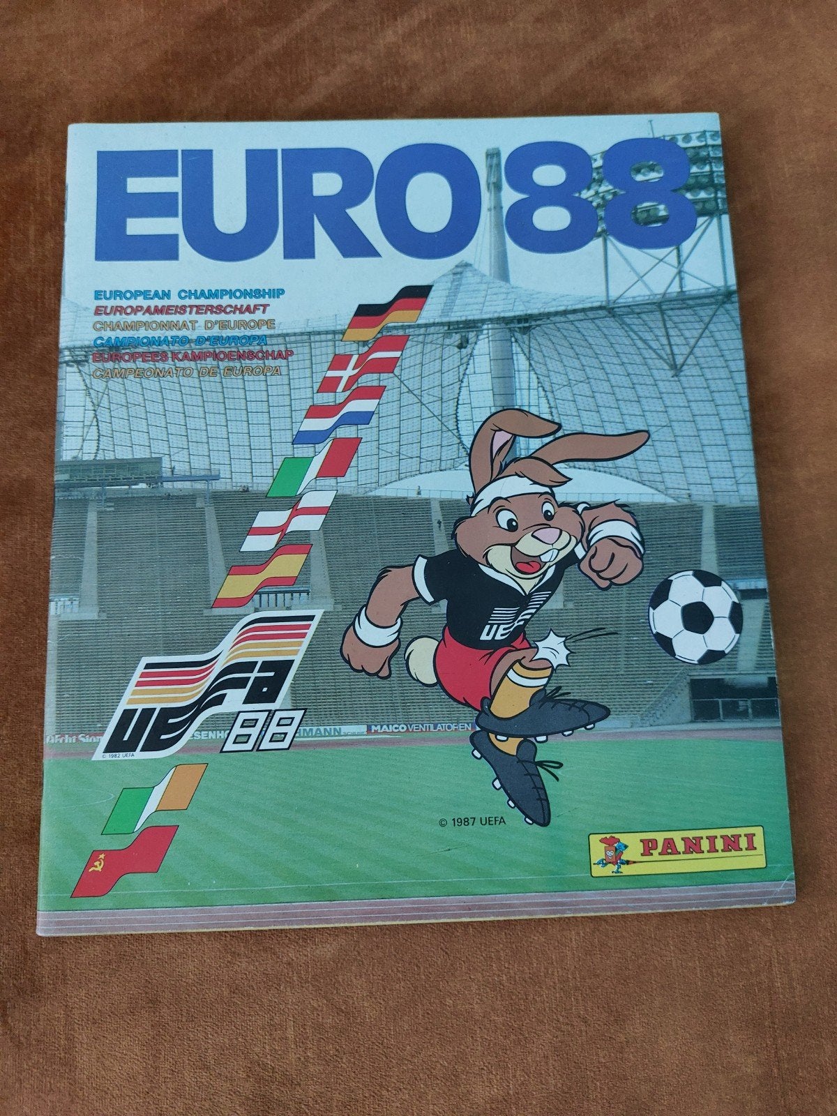 PANINI EURO 88 COMPLETE LOSSE SET PLAATJES +LEEG ALBUM, Verzamelen, Ophalen of Verzenden, Buitenlandse clubs, Poster, Plaatje of Sticker