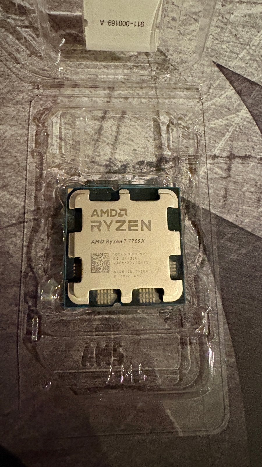 Ryzen 7 7700x, Computers en Software, Processors, Zo goed als nieuw, 8-core, 4 Ghz of meer, Ophalen of Verzenden