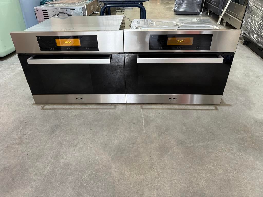 Miele Inbouw Ovenset - Zo goed als nieuw, Witgoed en Apparatuur, Ovens, Bella, Hete lucht, Ophalen of Verzenden, Zo goed als nieuw