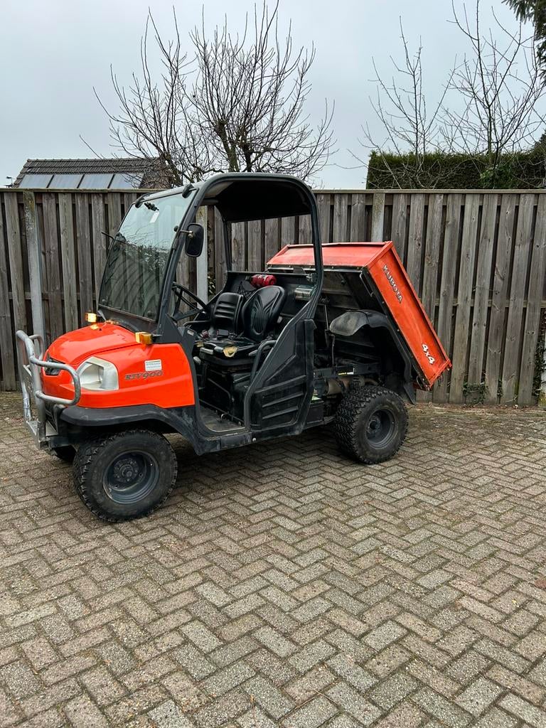 Kubota rtv 900 4x4 gator, Ophalen, Voertuig of Aanhanger