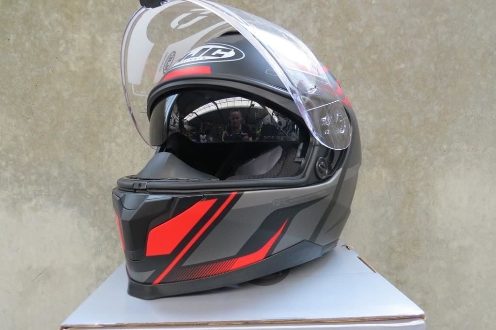 Nieuwe motorhelm met zonnevizier maat XL van 179,95 voor 125, Motoren, Veghel, Dames, XL, Integraalhelm