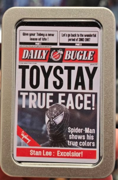 Toystay Black Spiderman 1/6 head, Verzamelen, Ophalen of Verzenden, Nieuw, Pop