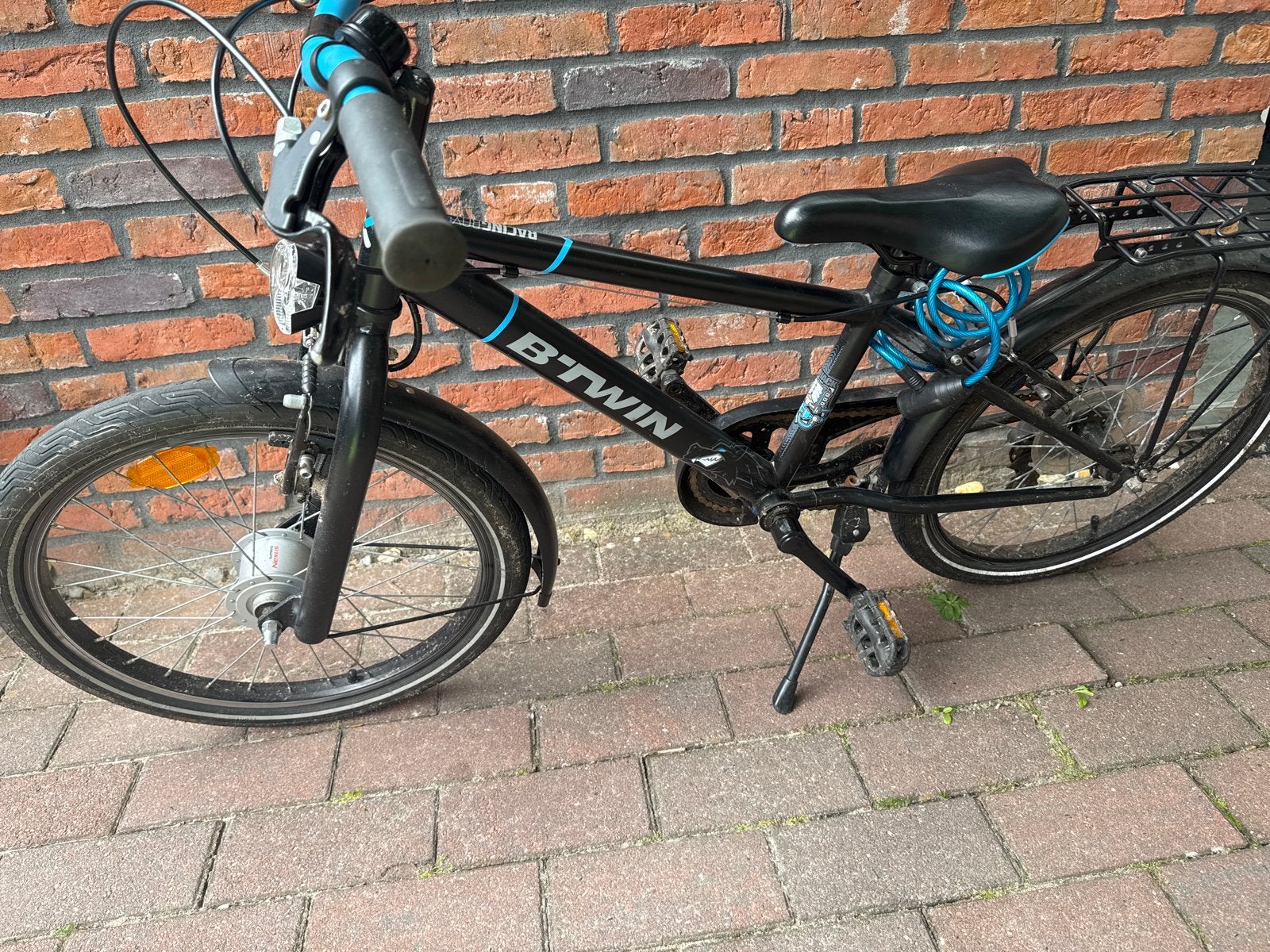 Btwin Racingboy 540 20 inch kinderfiets, Ophalen, Gebruikt, Velgrem, 20 inch of meer