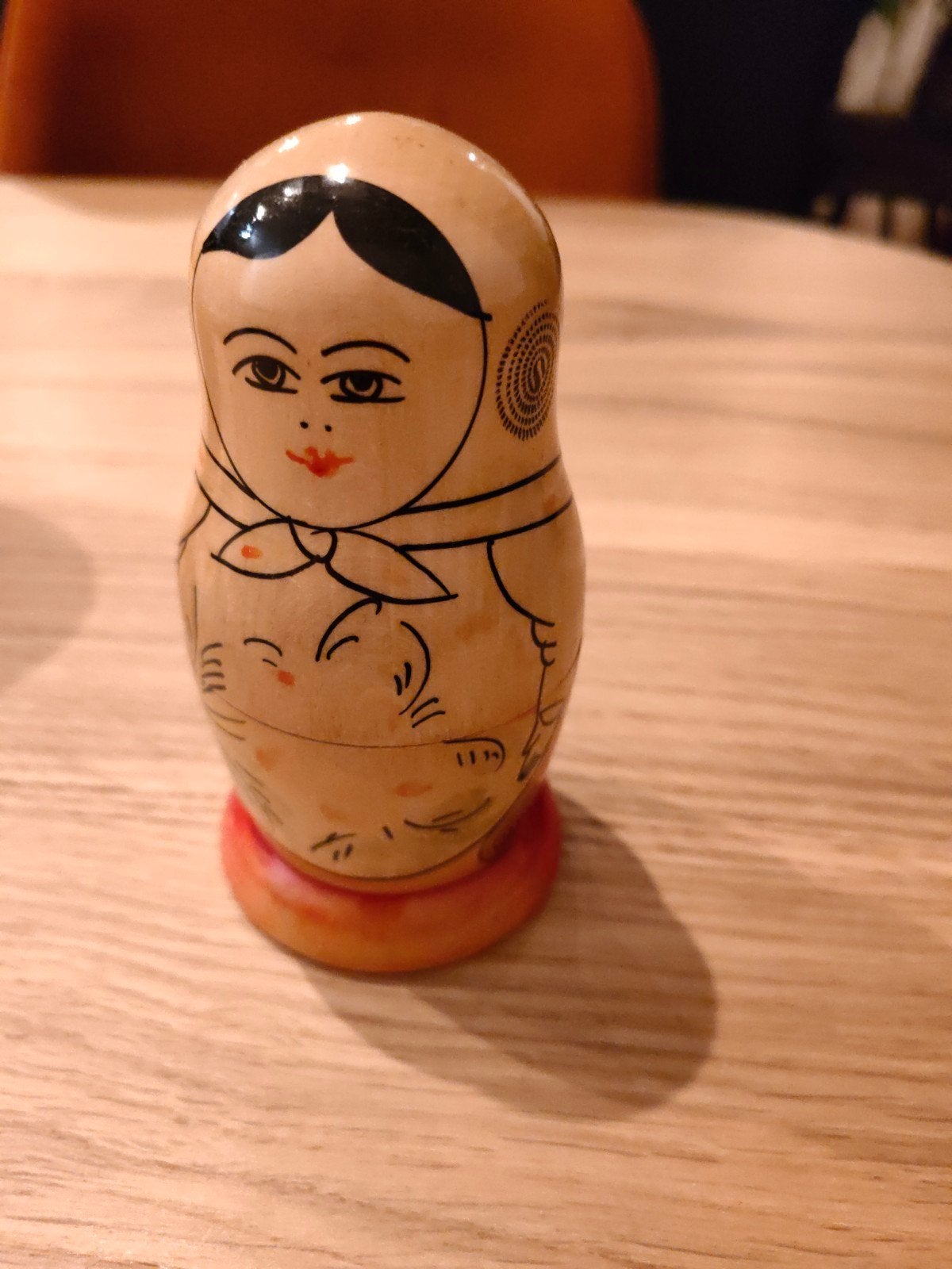 Vintage Matroesjka Pop - Made in USSR, Ophalen of Verzenden, Gebruikt