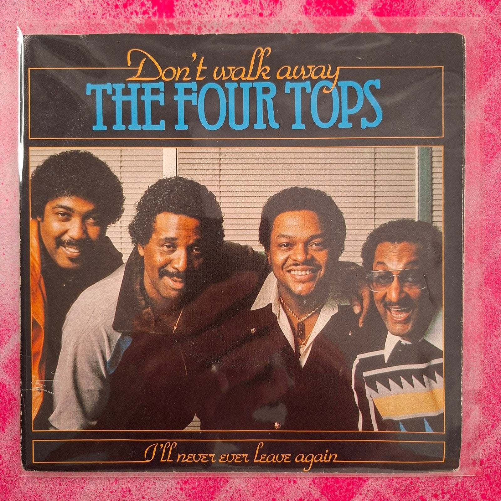 The four tops Dont walk away single.                 Star45, Cd's en Dvd's, Gebruikt, 7 inch, Ophalen of Verzenden, Overige typen