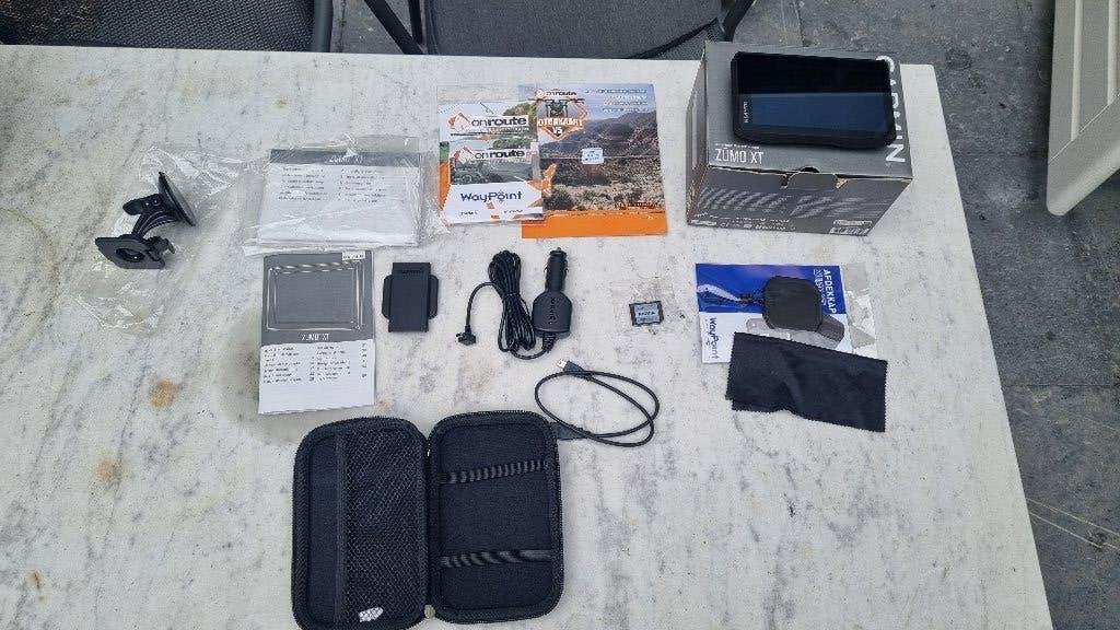 Garmin Zumo XT Motorfiets Navigatiesysteem, Ophalen, Gebruikt