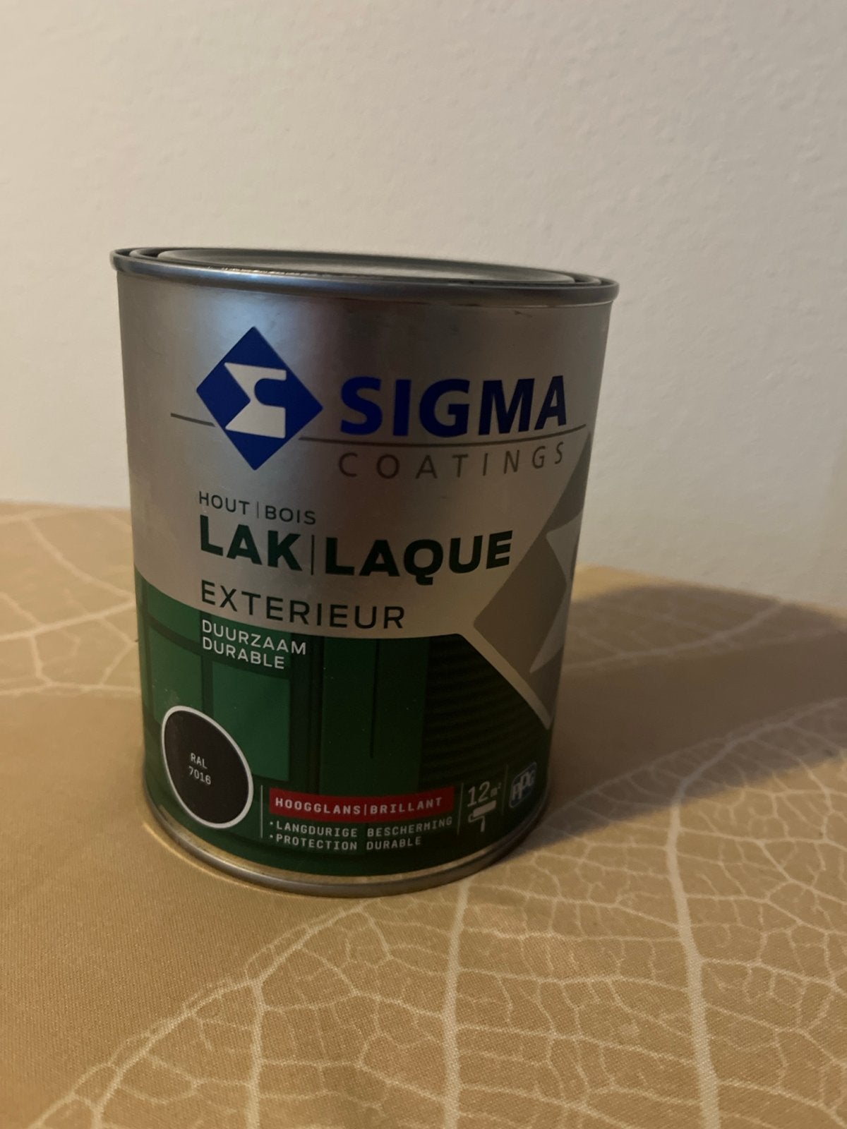 Sigma Coatings Lak Exterieur RAL 7016 Hoogglans, Ophalen, Nieuw, Lak, Grijs