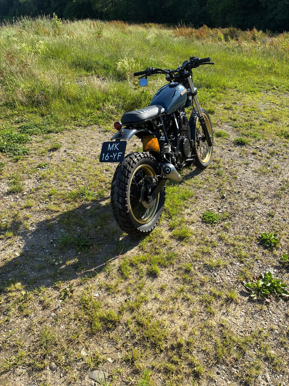 Unieke Honda NX650 Dominator Scrambler, Gebruikt, Particulier, Meer dan 35 kW, Enduro
