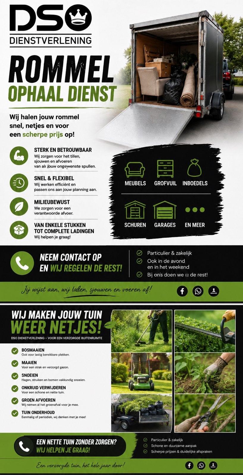 Rommel Ophaalservice & Tuinonderhoud