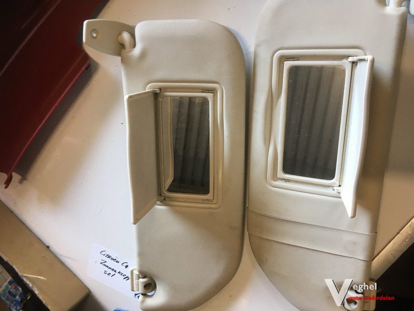 Citroen C4 2004 Zonnekleppen set, Gebruikt, -, -, Ophalen of Verzenden