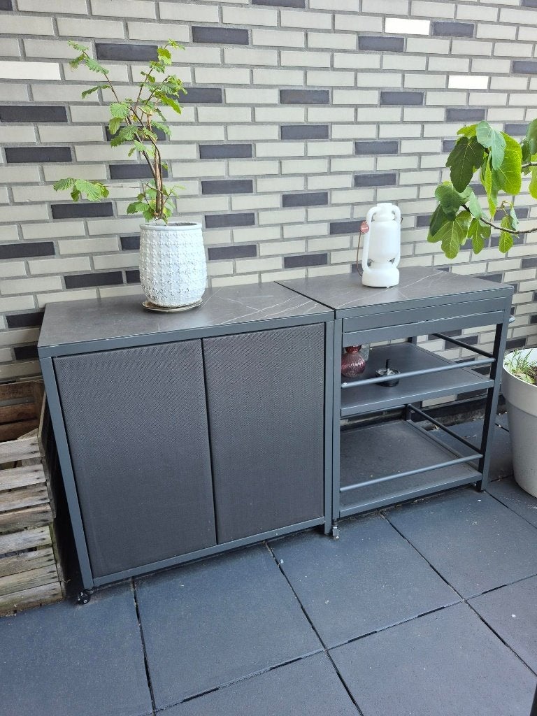 buitenkasten metaal, Tuin en Terras, Ophalen, Zo goed als nieuw, Metaal, Overige typen
