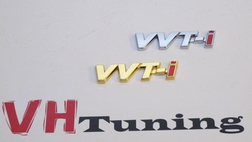 Toyota VVT-i 3D logo zelfklevend 7CM metaal, Ophalen of Verzenden