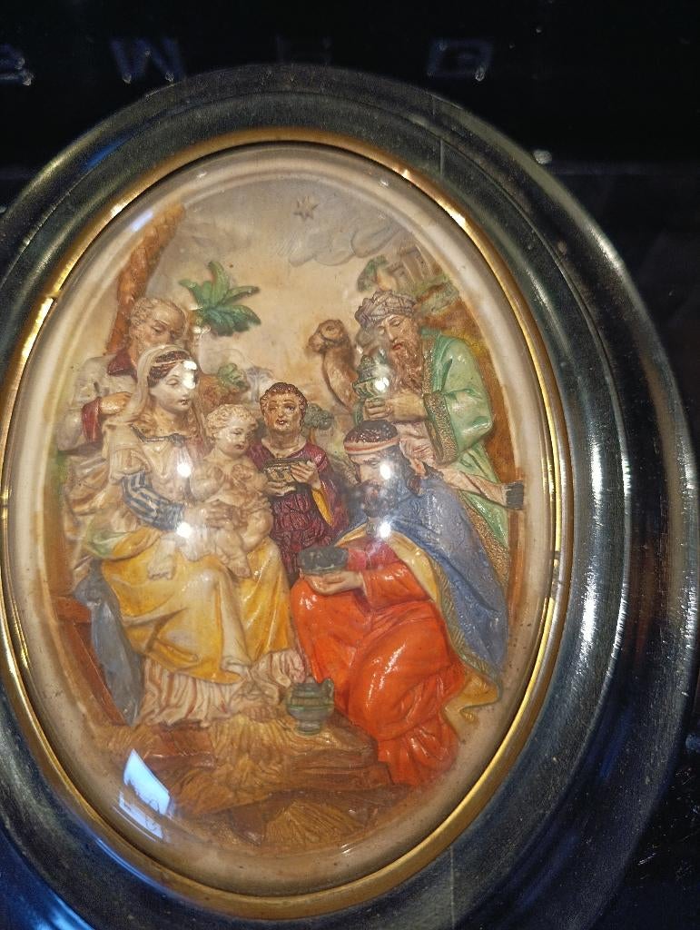 Prachtig kader in meerschuim, Ophalen