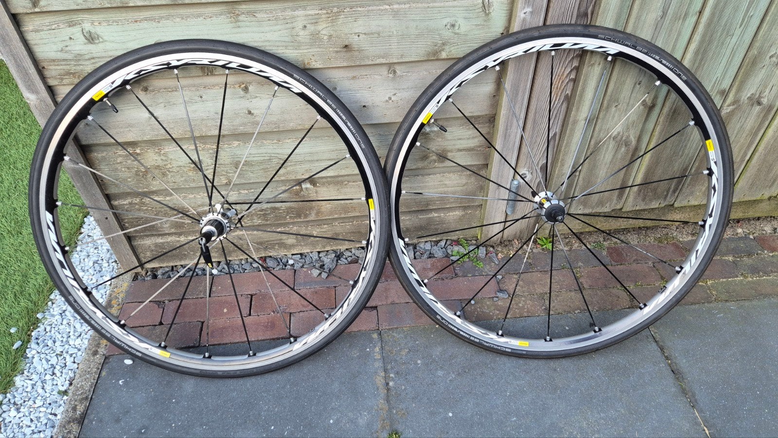 Mavic Ksyrium Elite S Racefiets Wielset, Fietsen en Brommers, Fietsonderdelen, Gebruikt, Aluminium, Mavic, Racefiets