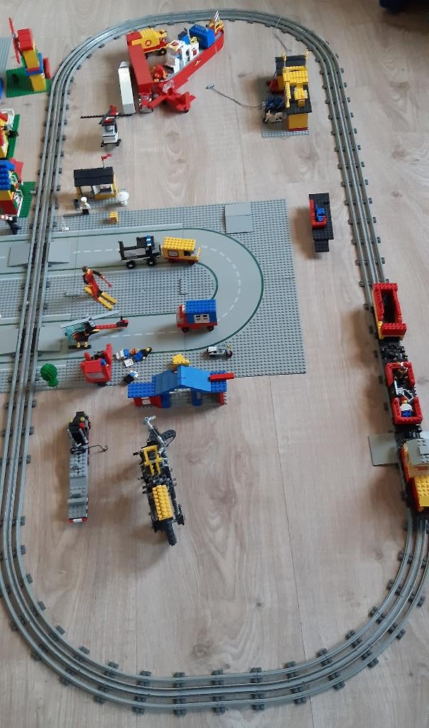 Legotrein, Kinderen en Baby's, Speelgoed | Duplo en Lego, Ophalen, Gebruikt, Lego, Complete set