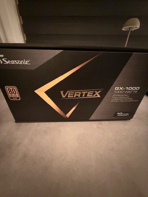 seasonic vertex GX-1000 incl. garantie, Ophalen of Verzenden, Zo goed als nieuw