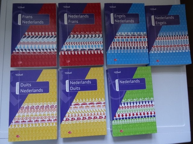 Woordenboeken Van Dale: Nederlands, Frans, Duits, Engels, Boeken, Woordenboeken, Ophalen of Verzenden, Zo goed als nieuw, Van Dale