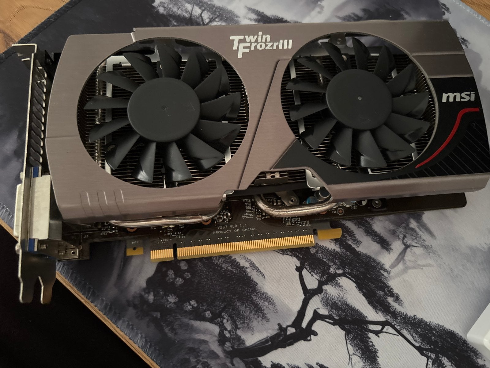 MSI R7850-2GD5/OC AMD Radeon HD 7850 Twin Frozr III OC, Computers en Software, Videokaarten, Ophalen, PCI-Express 3, Gebruikt