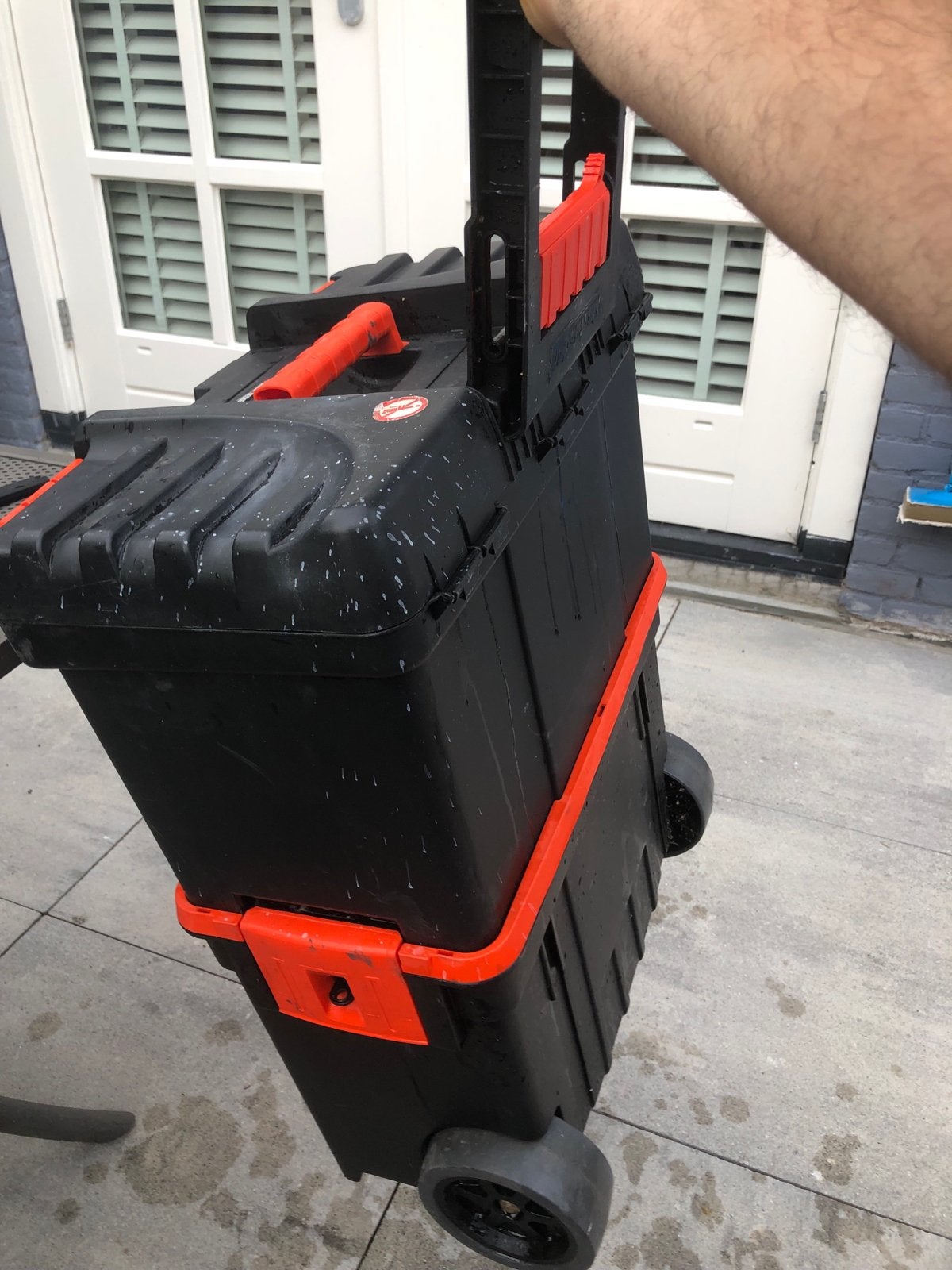 Black+Decker gereedschapskist op wielen, Ophalen, Gebruikt
