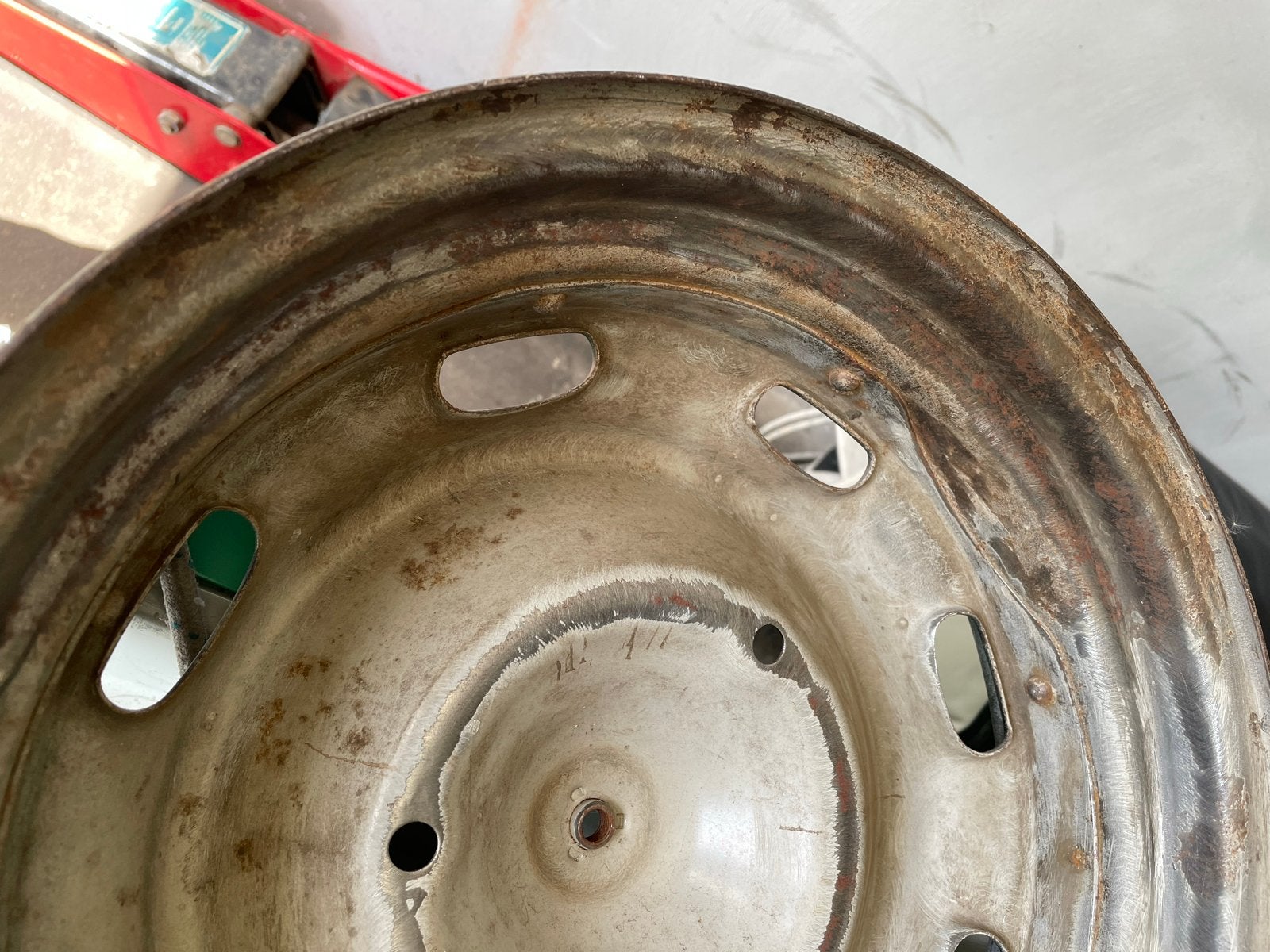 1x Velg Renault 8, Renault 10., Ophalen of Verzenden